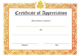 Years of service award template. Certificate Of Appreciation Template Word Free 5 Two Package Template