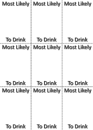 Home » 400 who's most likely to questions + printable cards!. Most Likely