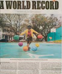 — the most basketballs dribbled simultaneously — the most basketballs bounces. Zaila Avant Garde Basketballasart Twitter
