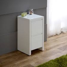 White High Gloss Slim 2 Drawer Bedside Table Side Tables Bedroom Small White Bedside Table White Gloss Bedroom