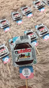 توزيعات مواليد Nutella Desserts Food