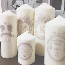 ikeaのキャンドルと100均の転写シールで作るテーブルナンバーまとめ marry マリー キャンドル ウェディング ハンドメイド 結婚式 小物