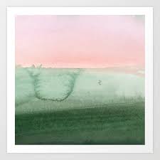 Animal print pink wallpaper animal print wallpaper iphone wallpaper cute wallpapers pretty wallpapers wallpaper backgrounds abstract background. Hand Painted Pink Green Gradient Watercolor Art Print By Pink Water Society6