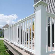 Azek ® exteriors cornerboards save time on labor while adding a complementary upscale look. Pvc Railing Trademark Azek Building Products Glass Panel With Bars Cable