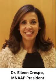 Word from the President: Eileen Crespo, MD, FAAP