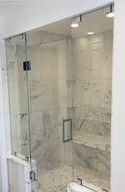 Each application has it's own nuances and my shower door has the hardware to accomplish each of these functions with both rigidity and style. Glass Shower Doors Glass Shower Enclosures Flower City Glass