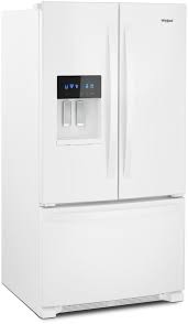 Troubleshooting your whirlpool french door refrigerator continued… the motor seems to run too often: Whirlpool Wrf555sdhw 36 Inch White French Door Refrigerator In White Appliances Connection