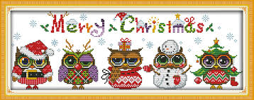 Check spelling or type a new query. Christmas Owls Pattern Counted Or Stamped Unfinished Diy Cross Stitch Patterns Sets Embroidery Handmade Needlework Kits Diy Cross Stitch Handmade Needleworkstitching Kit Cross Stitch Aliexpress