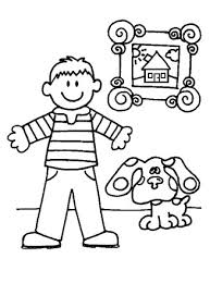 Download and print these blues clues printables coloring pages for free. Blues Clues Coloring Page Blues Clues All Kids Network