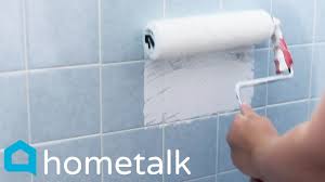 In this video, learn how artisans create hand painted decorative tiles. Painting Ceramic Tile Easily Update Your Old Tub Without Remodeling Hometalk Youtube