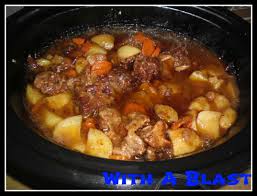 With A Blast Oxtail Slow Cooker Oxtail Slow Cooker Haitian Food Recipes Oxtail Recipes Crockpot