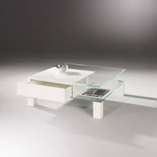 Tisch im modernen design auch für büroräume geeignet. Weisser Couchtisch Aus Glas Kaufen Dreieck Design