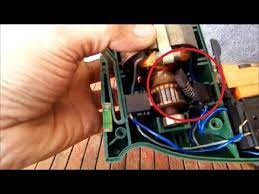 The capacitor goes inside the switch box assembly and helps to store electrical energy. How To Repair Power Hand Drill Youtube