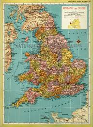 Map of england and wales. Pin On Maps Of England