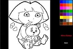 Dora coloring is very fun,play it quickly! Dora Coloring Dora Games