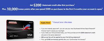 Late or return payment fee: Southwest Credit Card Offer Of 200 And 10 000 Points Good Deal Running With Miles