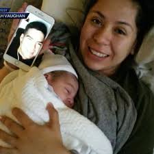 Deployed dad watches baby's birth via Facetime