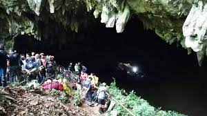 The team was rescued after being stuck in the cave for 17 days. Authorities Search For Football Team Trapped In Thai Cave Bbc News