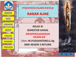 Maka butuh subjek lain untuk dapat berbagi. Ppt Pendidikan Agama Katolik Bahan Ajar Powerpoint Presentation Free Download Id 2173592