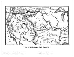 Free Lewis And Clark Printable Worksheets And Coloring Pages Lewis And Clark Map Lewis And Clark Coloring Pages