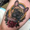 A french bulldog tattoo features this adorable dog who snores and drools like no other. Https Encrypted Tbn0 Gstatic Com Images Q Tbn And9gctrkozy Votrmxtql3psnqht2jabd8kn51 T3e0jnaomx7 W8h Usqp Cau