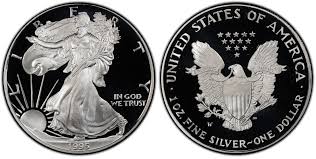 1995 W 1 Silver Eagle Dc Proof Pcgs Coinfacts