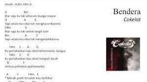 ↑ back to top | tablatures and chords for acoustic guitar and electric guitar, ukulele, drums are. Chord Lyric Bendera Cokelat Youtube