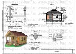 проект дома с гаражом и баней под одной крышей Proekt Bani 5x4 2 Be 1 Dom Domashnyaya Moda Proekty