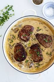 Once cut, those steaks are referred to as filet mignon. Beef Tenderloin With Truffled Mushroom Sauce Simply Delicious