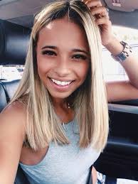 All Blondies Access Pinterest Paigecamillia Hair Styles Long Hair Styles One Length Hair