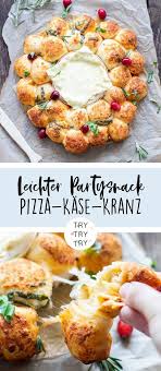 Pizzabrotchen Kase Kranz Party Snack Fur Die Feiertage Party Essen Diy Party Essen Einfacher Party Sna Snacks Fur Party Geburtstags Essen Pizzabrotchen
