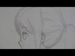 How To Draw Anime Girl Side View Slow Narrated Tutorial Youtube