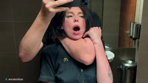 Risky Public Sex in a Restroom Fucked a Mcdonalds Employee Over Spilled  Fanta - Eva Soda