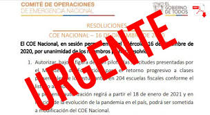 Mucho se ha debatido en el último tiempo si se debe o no regresar a las clases presenciales en los establecimientos del país. Retorno Progresivo De Estudiantes A Partir Del 18 De Enero 2021 204 Escuelas Fiscales Y 12 Universidades Cooperacion Docente