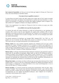 Le digo a carmen : Ratio International Ratio Datasheet Lettonie Page 2 3 Created With Publitas Com