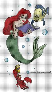 Disney cross stitch patterns | how to cross stitch | needlepoint | cross pattern. Little Mermaid Cross Stitch 6 6 Mermaid Cross Stitch Disney Cross Stitch Disney Cross Stitch Patterns