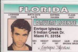 Check spelling or type a new query. Enrique Iglesias Miami Florida Fl Novelty Id Card Drivers License Ebay