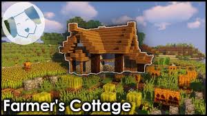 I show you how to make a bathtub, a sink and other furniture. Minecraft Survival Farmer S Cottage Tutorial Minecraft Cottage Minecraft Farm Minecraft Survival