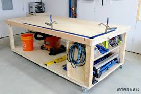 When i started building my first workbench, i had little idea how this thus, when i was assigned to be part of the team to create this versatile list of workbench plans, my. Diy Mobile Workbench With Storage Shelf Buildsomething Com