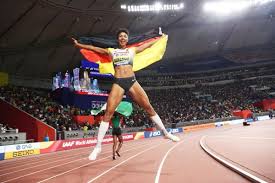 In 2021, she won the gold medal at the summer olympics in tokyo with a jump of 7.00 metres, beating brittney reese and ese brume narrowly by 3 cm. Report Women S Long Jump Iaaf World Athletics Championships Doha 2019 Report World Athletics