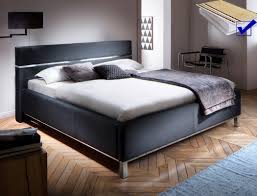 Außenmasse mit runden ecken 201 cm x 160 cm. Polsterbett Baldur 180x200 Schwarz Doppelbett Bett Lattenrost Matratze Kaufen Bei Vbbv Gmbh Co Kg