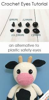 When autocomplete results are available use up and down arrows to review and enter to select. Crochet Eyes Tutorial An Alternative To Plastic Safety Eyes Grace And Yarn