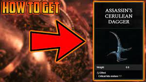 Elden Ring How To Get Assassin's Cerulean Dagger - YouTube