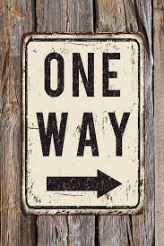 Vintage Plaques One Way Sign Retro Sign Reproduction Etsy Retro Sign Retro Wall Art Vintage Metal Signs