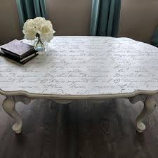 Add style to your home, with pieces that add to your decor while providing hidden storage. Best Beautiful Shabby Chic Coffee Table Distressed Antiqued With French Script For Sale In Okotoks Alberta For 2021