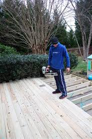 Deck And Cover View Along The Way Small Patio Decor Deck Over Concrete Concrete Patio