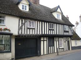 Half Timbered House In Woolpit Suffolk Pink Houses House Styles House