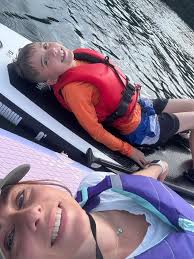We had a great few hours at Lake 86 today! Thanks for all the encouragement  for the self rescue for my 9 year old