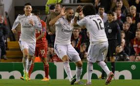 {{ mactrl.hometeamperformancepoll.totalvotes + mactrl.awayteamperformancepoll.totalvotes }} votes. Ronaldo Leads Masterclass As Real Madrid Rout Liverpool Sports
