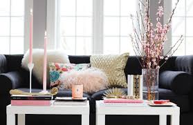 How To Style A Coffee Table The Everygirl Ikea Lack Side Table Coffee Table Inspiration Ikea Finds
